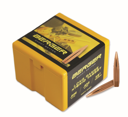 Berger 30cal 245gr LR Hybrid Target x100 #30487